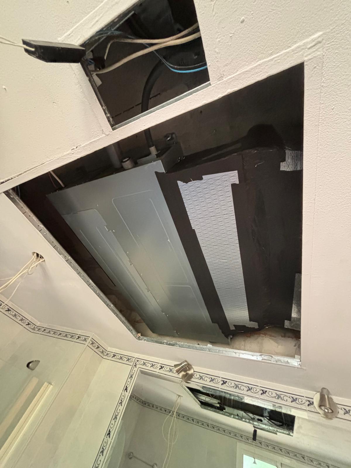 Trabajo de tuberías y conexiones