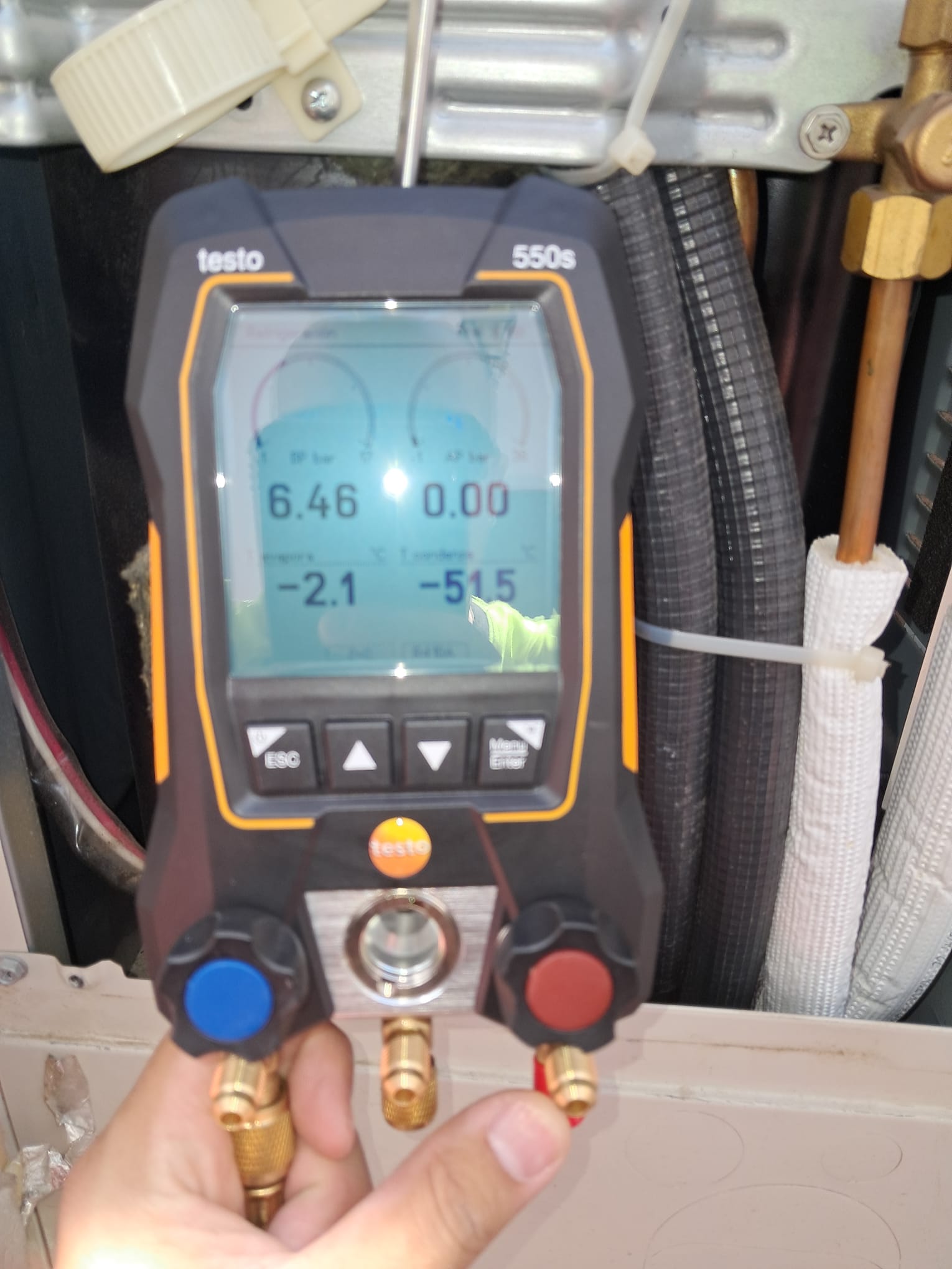 Conexiones de refrigerante